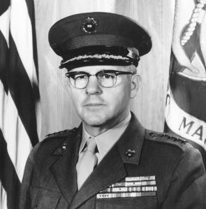 General Shoup, awarded the Medal of Honor and an outspoken critic of America's war in Viet Nam