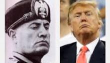 Mussolini Trump