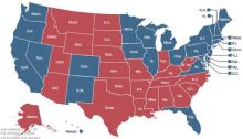 US Political map